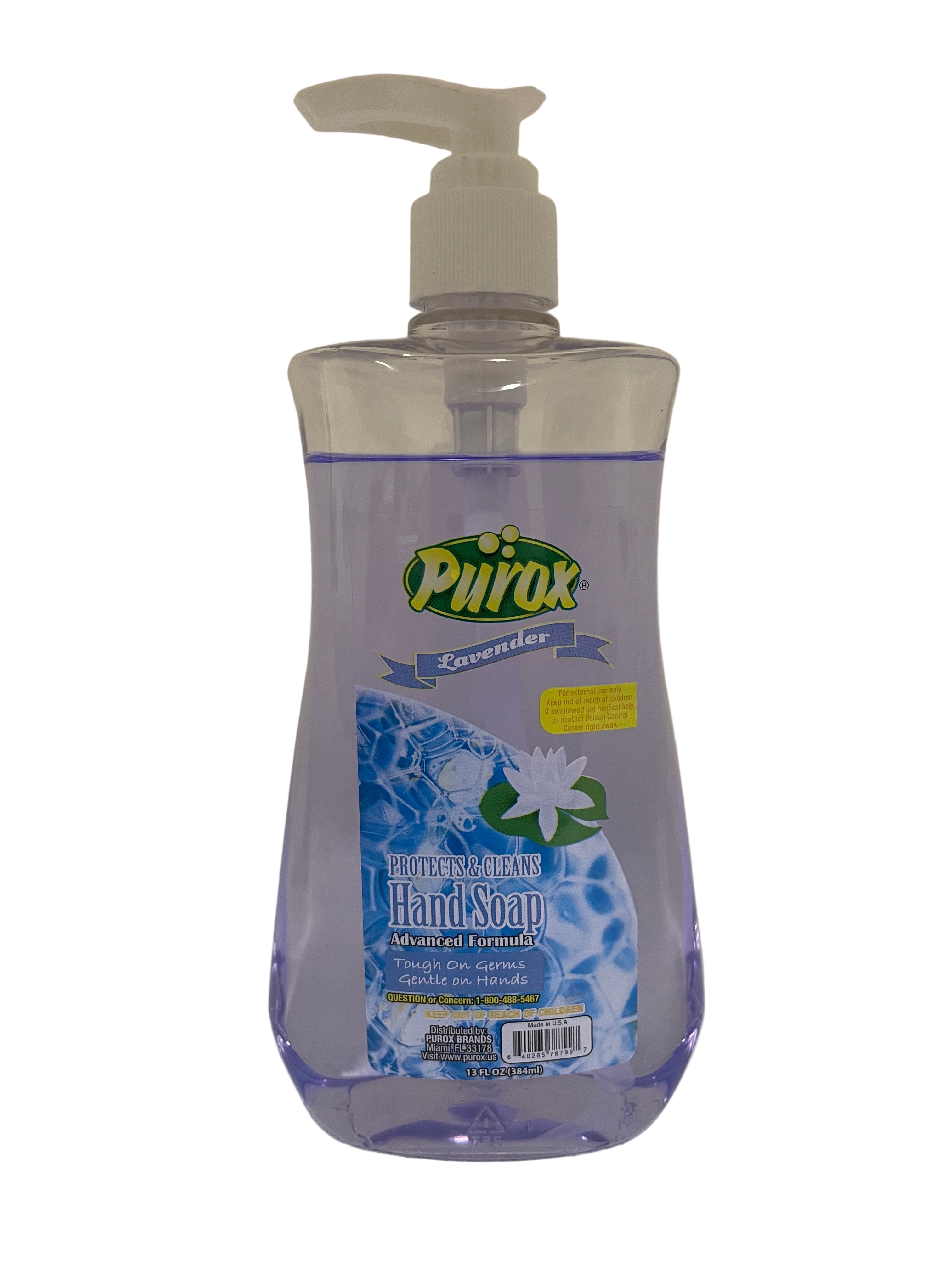 Purox liquid Hand Soap 13oz