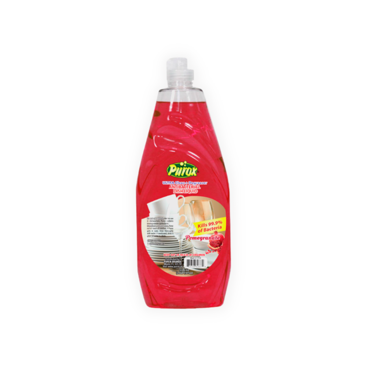 Purox Klean Diswashing Liquid 26oz